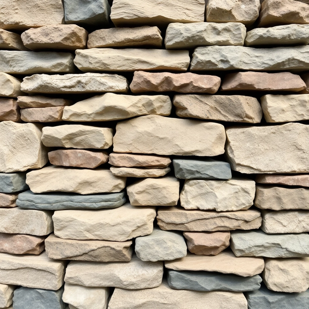 Kamień na ścianę cena za m2