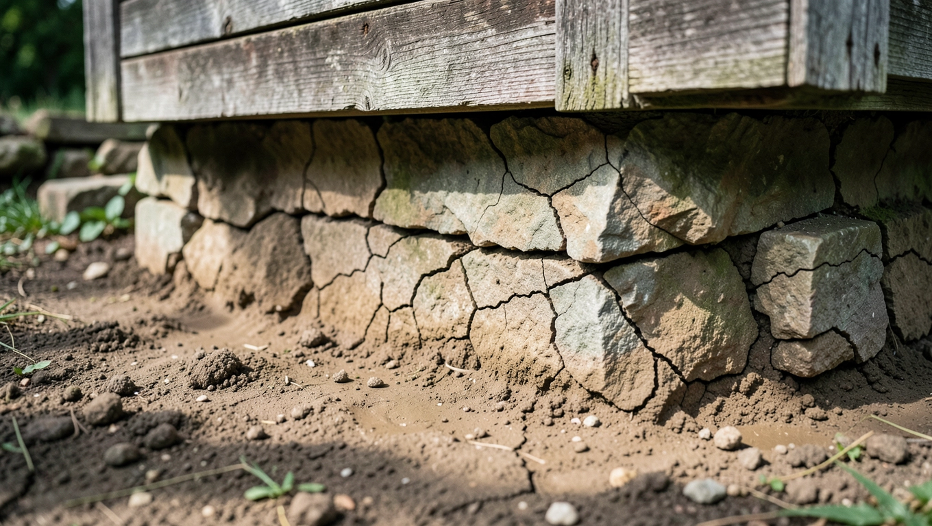 podbicie fundamentów kamiennych