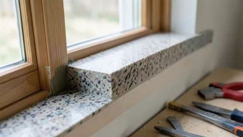 cena montażu parapetu z kamienia