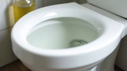 Jak usunąć kamień z toalety octem