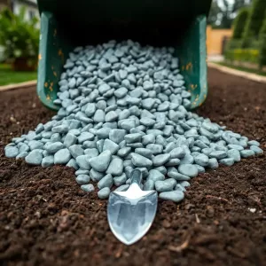 Jak wysypać kamienie w ogrodzie