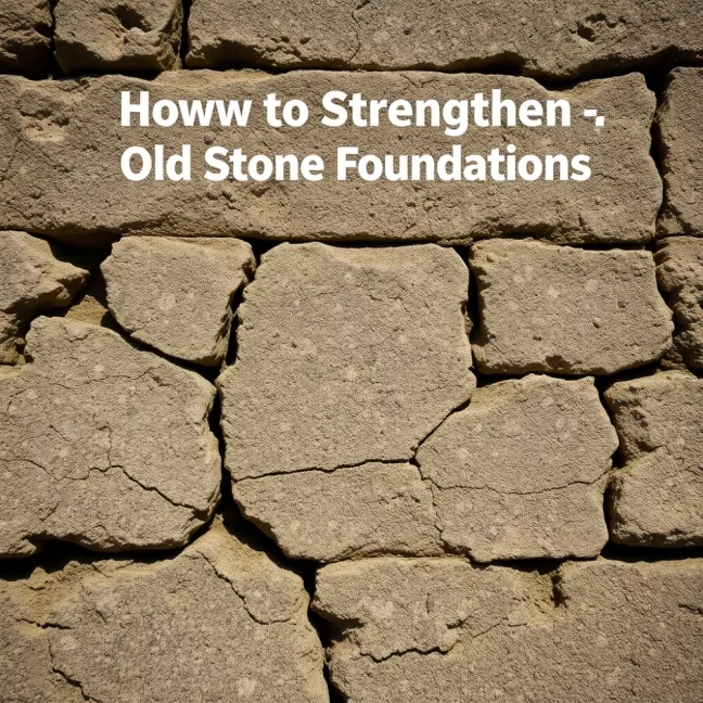 Jak Wzmocnić Stare Fundamenty Z Kamienia
