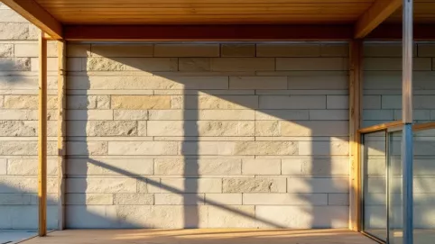 Układanie kamienia elewacyjnego na zewnątrz